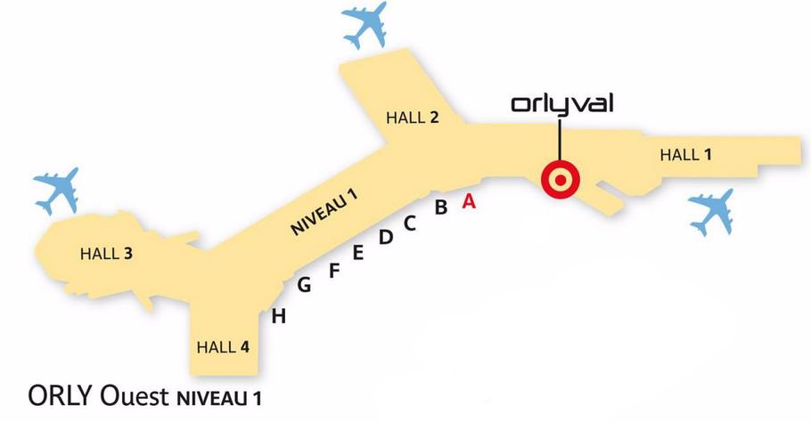Station Orlyval terminal W